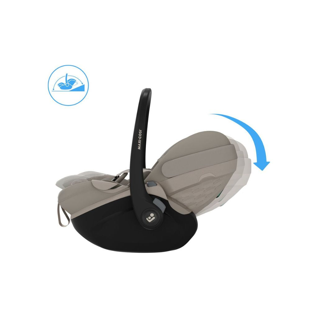 Maxi-Cosi Autostoel Groep 0+ Pebble Slide Pro Sapphire Sand