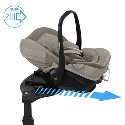 Maxi-Cosi Autostoel Groep 0+ Pebble Slide Pro Sapphire Sand