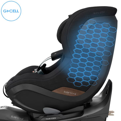 Maxi-Cosi Autostoel Groep 0+/1 Pearl Slide Pro Authentic Black