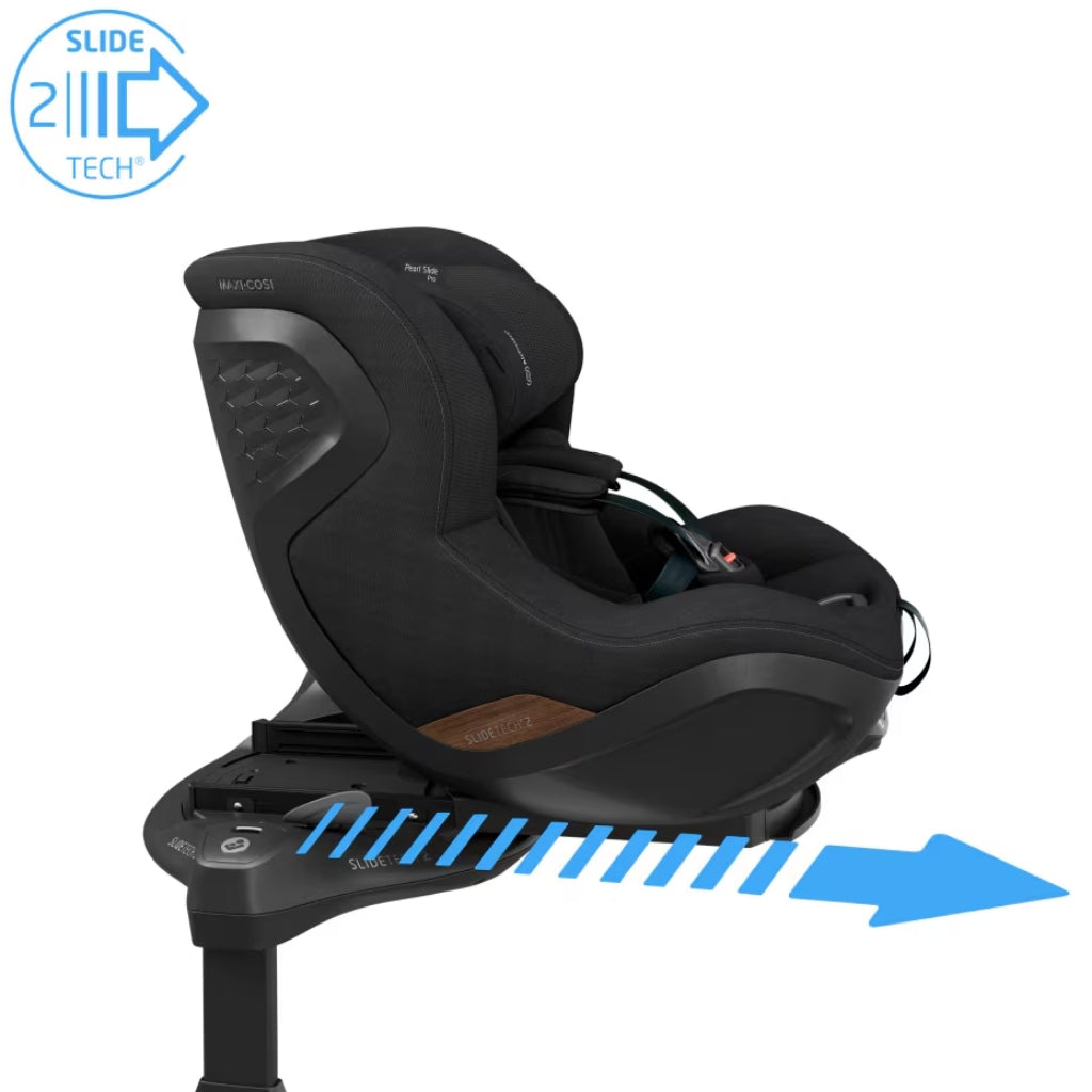 Maxi-Cosi Autostoel Groep 0+/1 Pearl Slide Pro Authentic Black