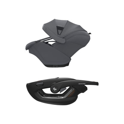 Maxi-Cosi Siège-auto Coral Slide Pro R129 Groupe 0+ Moon Graphite