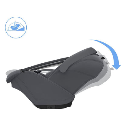 Maxi-Cosi Siège-auto Coral Slide Pro R129 Groupe 0+ Moon Graphite