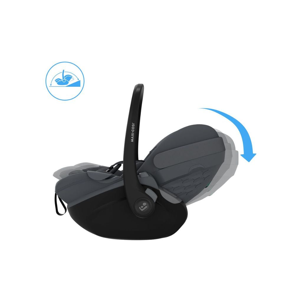 Maxi-Cosi Siège-auto Groupe 0+ Pebble Slide Pro R129 Moon Graphite