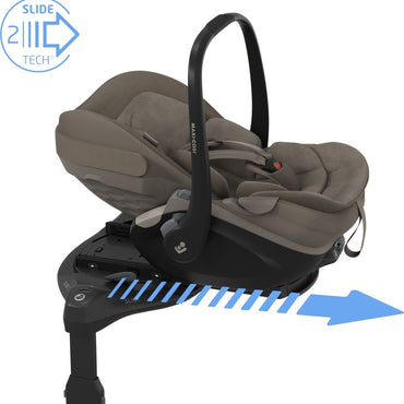 Maxi-Cosi Siège-auto Groupe 0+ Pebble Slide Pro Oak Truffle