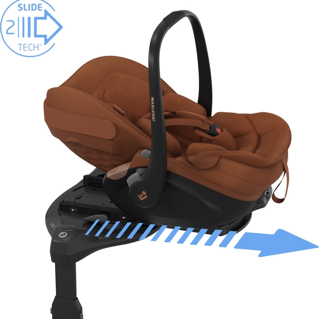 Maxi-Cosi Autostoel Groep 0+ Pebble Slide Pro Copper Terra