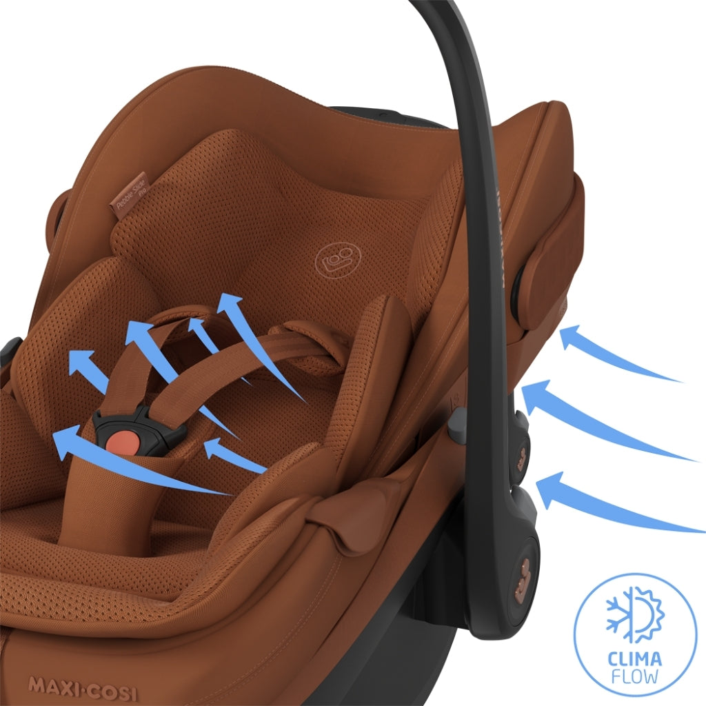 Maxi-Cosi Autostoel Groep 0+ Pebble Slide Pro Copper Terra