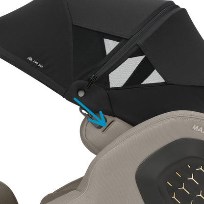 Maxi-Cosi Pare-soleil Pearl XL Slide Pro Noir