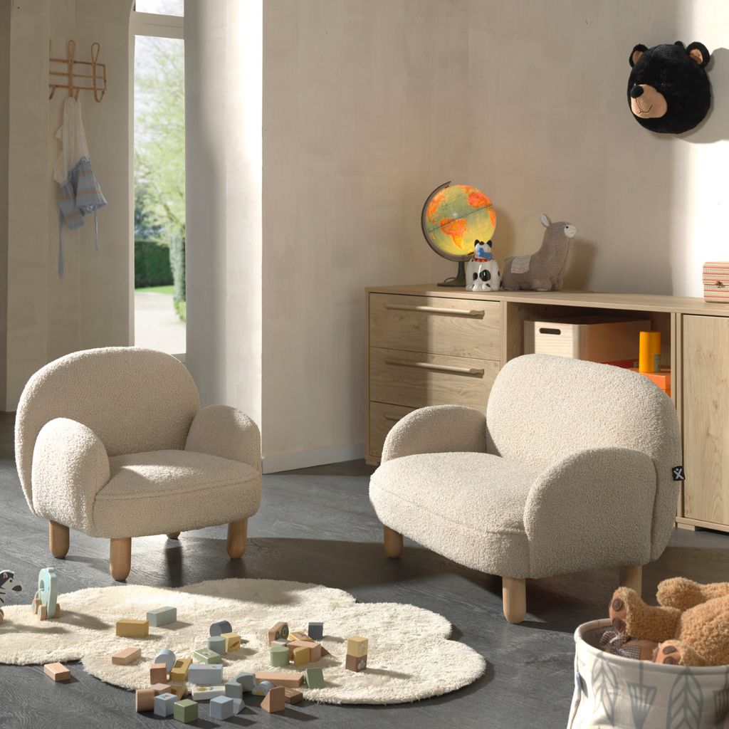 JAXX Rocky Sofa Enkel Mini Beige