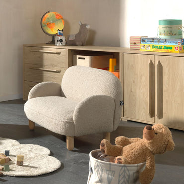 JAXX Rocky Sofa Dubbel Mini Beige