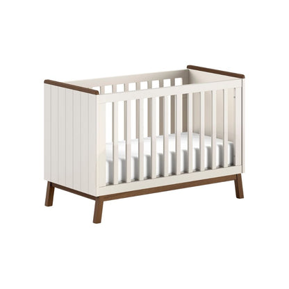JAXX Lit pour bébé Sezane Clay/Walnut 60 x 120 cm