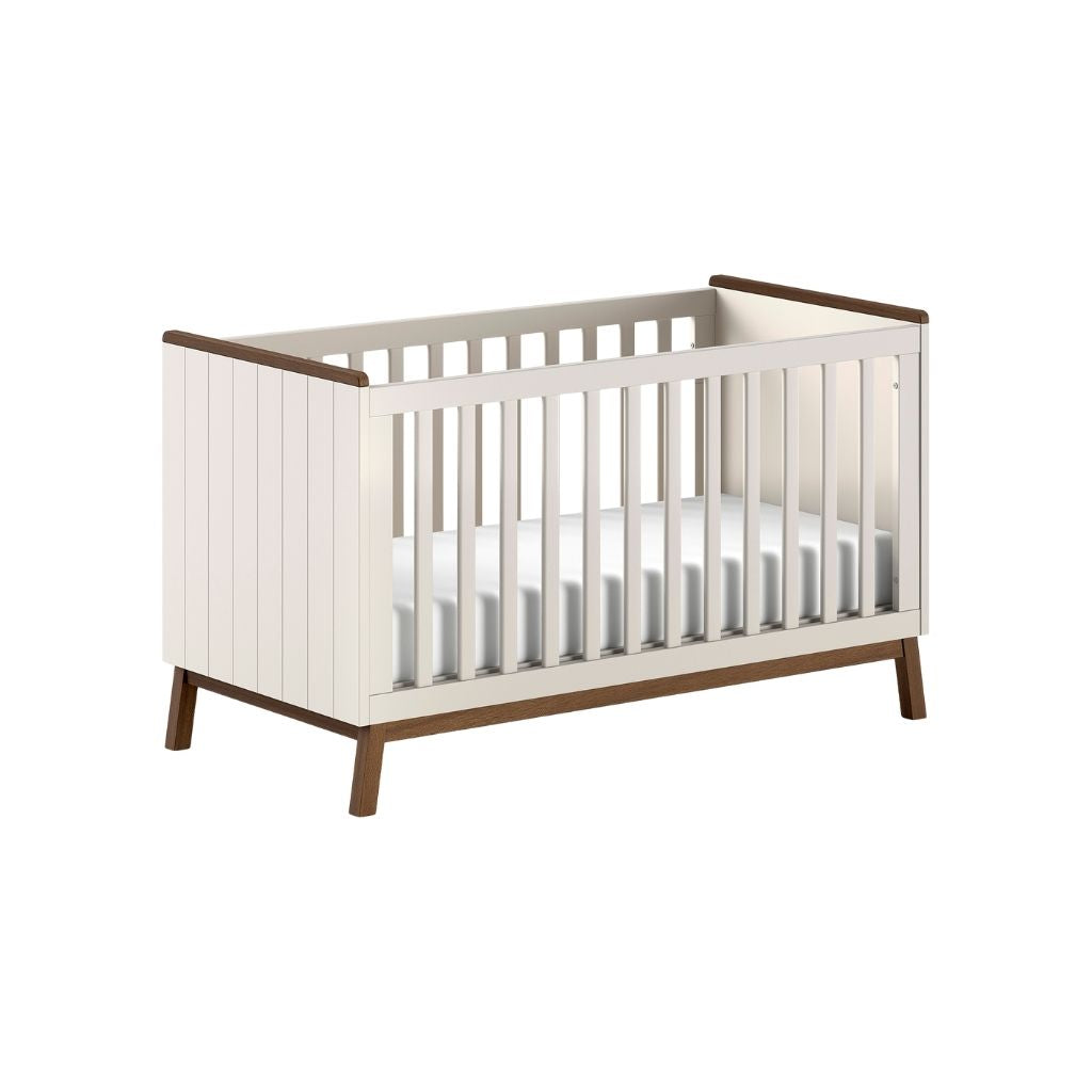 JAXX Meegroeibed Sezane Clay/Walnoot 70 x 140 cm
