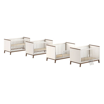 JAXX Meegroeibed Sezane Clay/Walnoot 70 x 140 cm