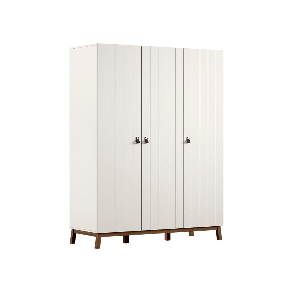JAXX Armoire 3 portes Sezane Clay/Walnut