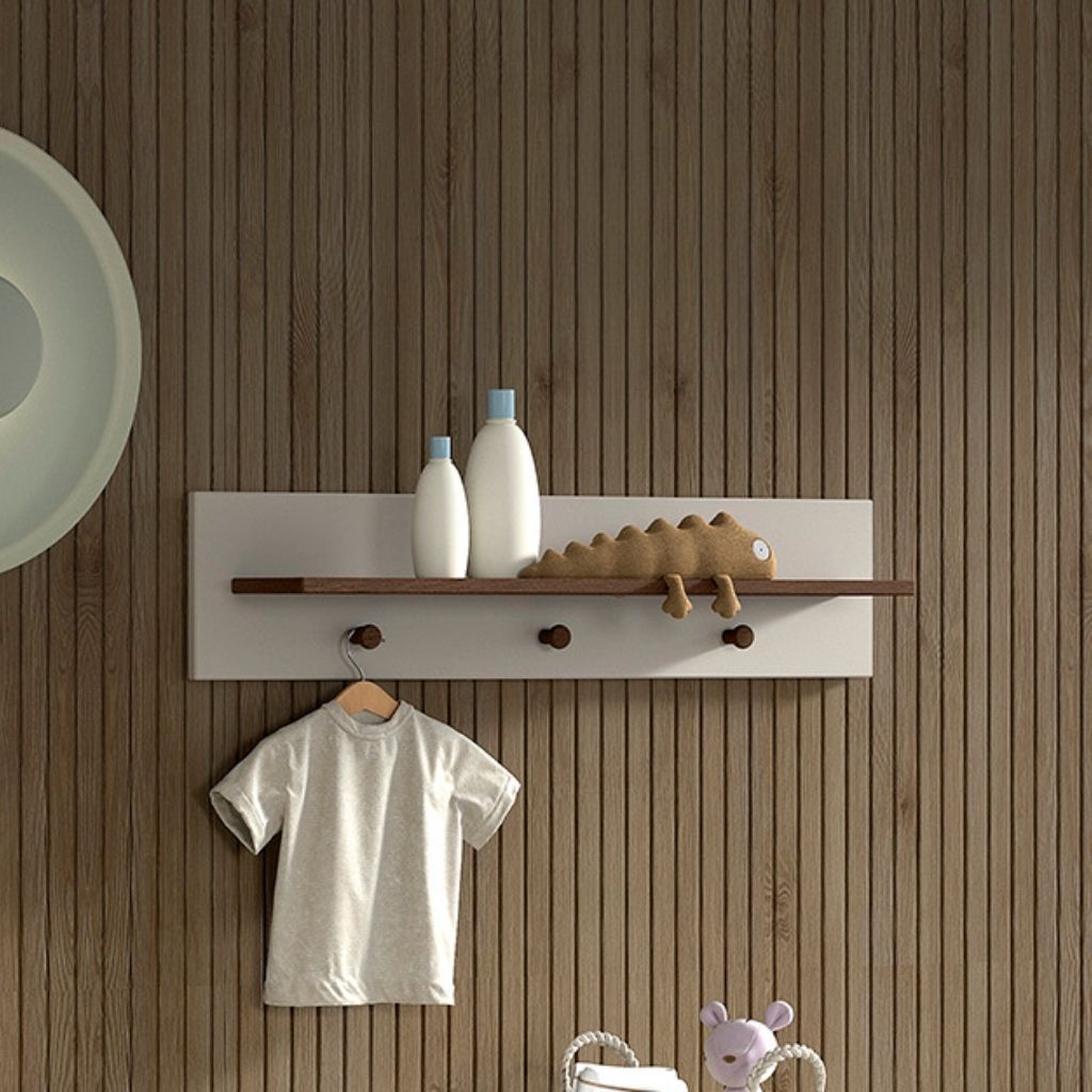 JAXX Étagère Sezane Clay/Walnut