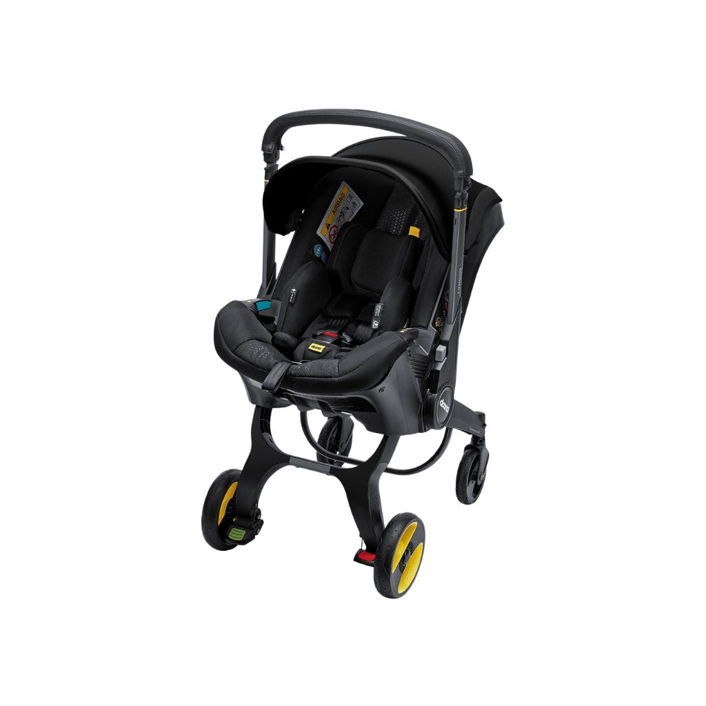 Doona Siège-auto portable transformable Infant Groupe 0+ Nitro Black + base isofix
