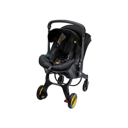 Doona Siège-auto portable transformable Infant Groupe 0+ Nitro Black + base isofix