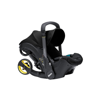 Doona Siège-auto portable transformable Infant Groupe 0+ Nitro Black + base isofix