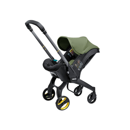 Doona Siège-auto portable transformable Infant Groupe 0+ Vert + base isofix