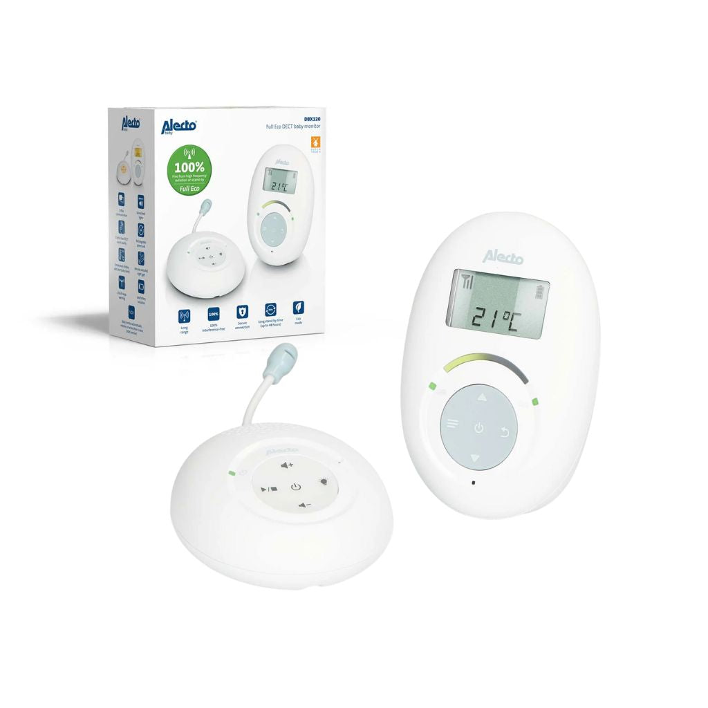 Alecto Babyphone audio DBX120 Blanc
