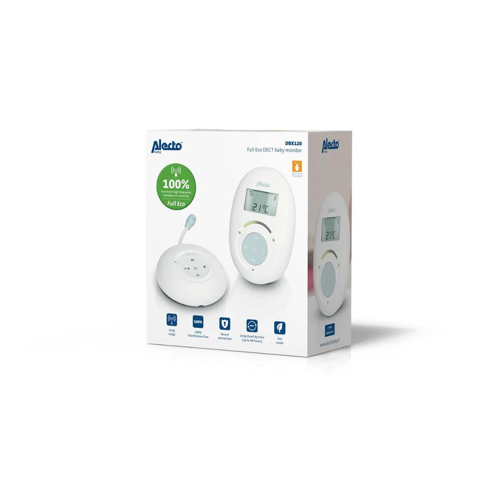 Alecto Babyphone audio DBX120 Blanc