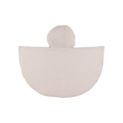 Noukie's Poncho Bio Mousseline Beige
