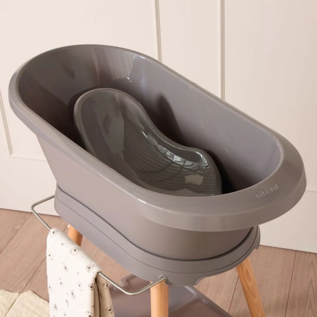 bébé-jou Siège de bain Uni Chalk Brown