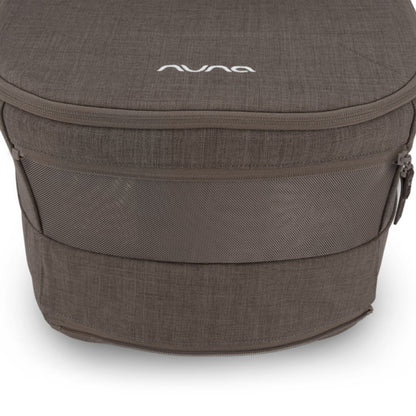 Nuna Draagmand MIXX Chestnut met Regenhoes