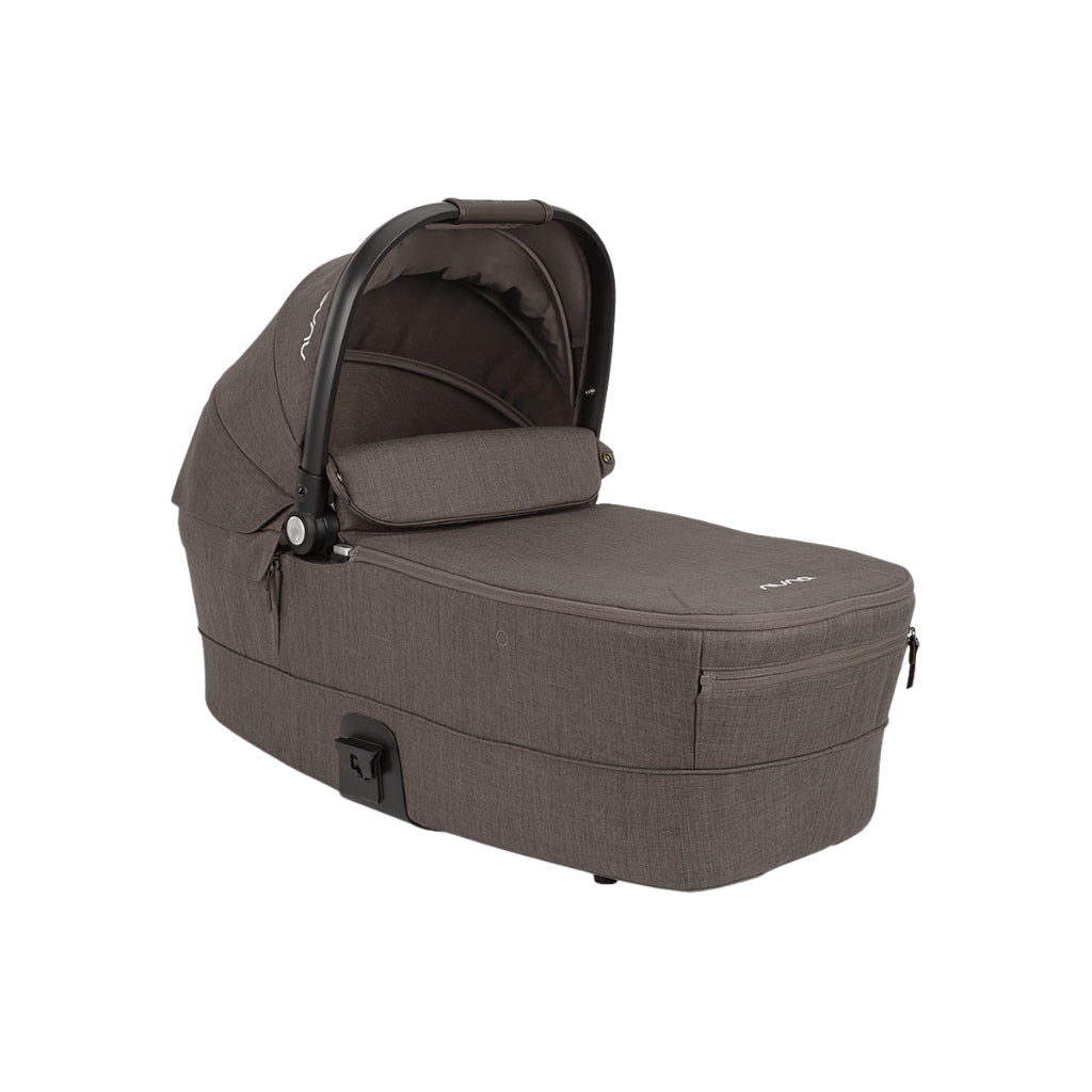 Nuna Draagmand MIXX Chestnut met Regenhoes