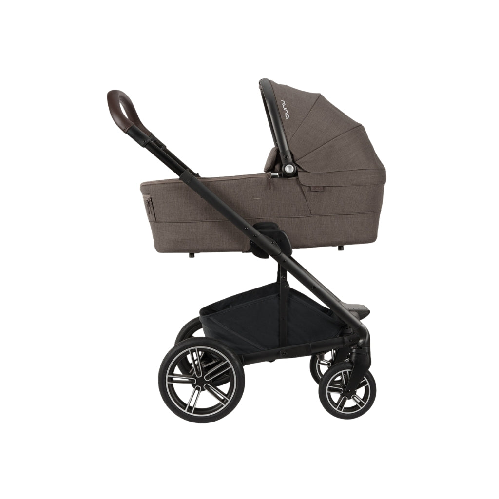 Nuna Draagmand MIXX Chestnut met Regenhoes
