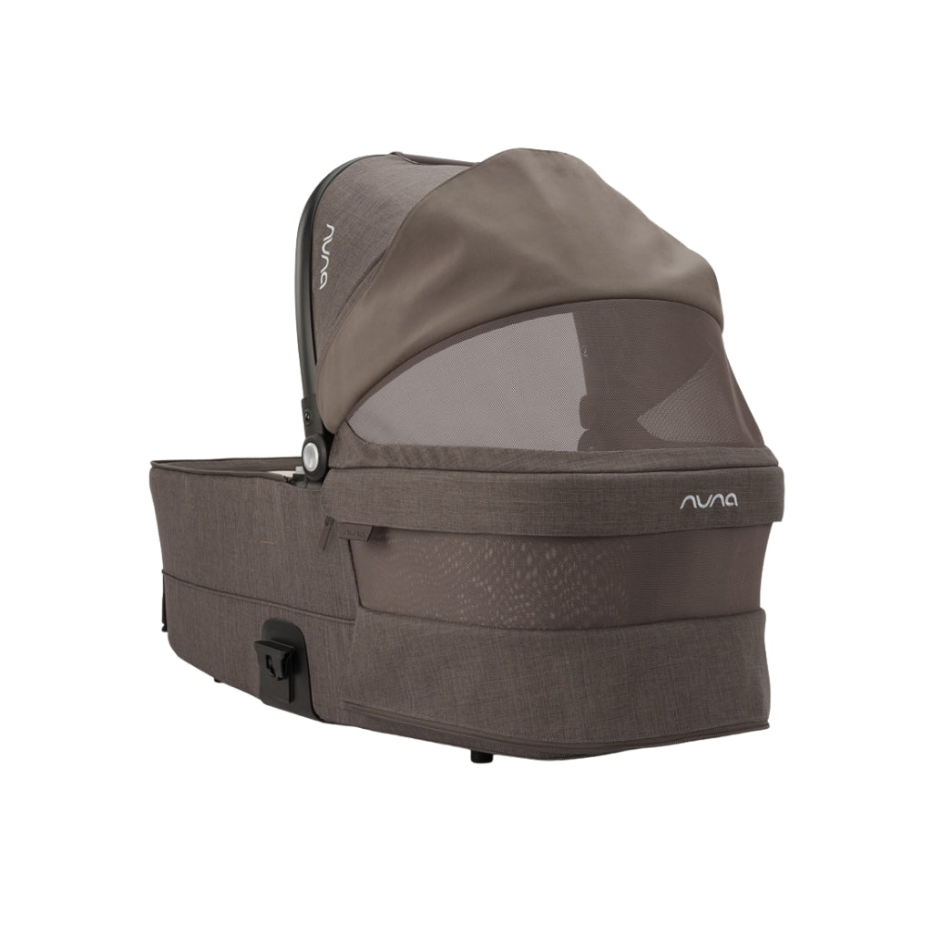 Nuna Draagmand MIXX Chestnut met Regenhoes