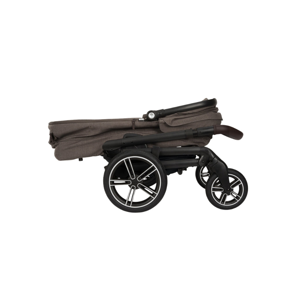 Nuna Draagmand MIXX Chestnut met Regenhoes