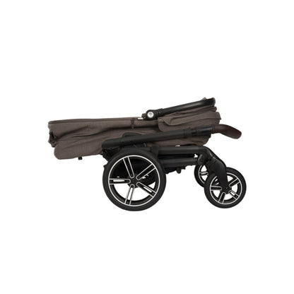 Nuna Draagmand MIXX Chestnut met Regenhoes