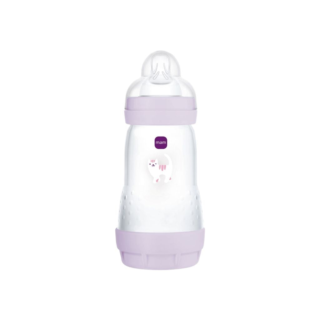 MAM Biberon anticolique Easy Start Anti-Colic Lila 260 ml