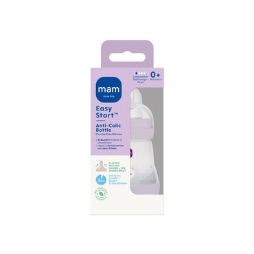 MAM Antikoliekzuigfles Easy Start Anti-Colic Lila 160 ml