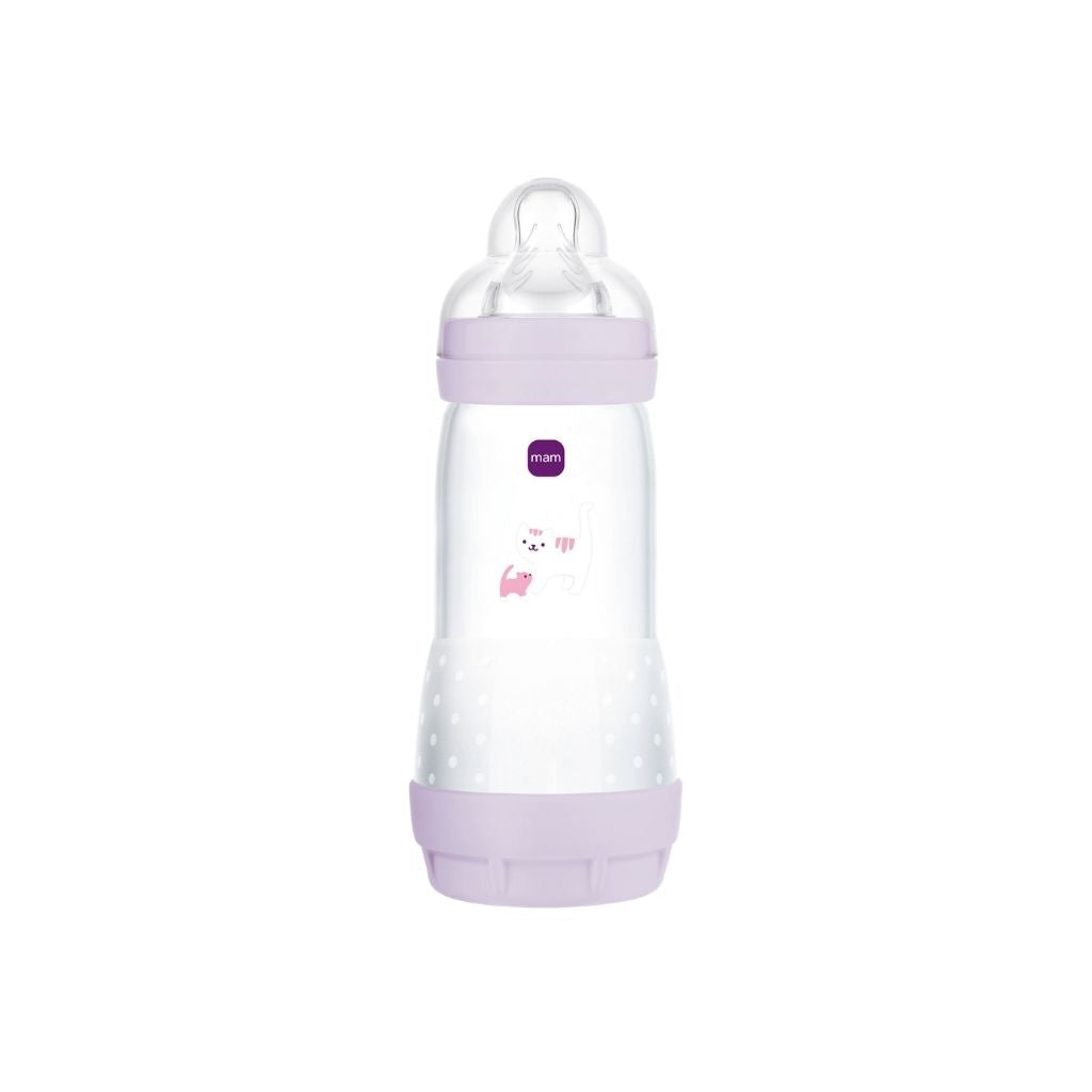 MAM Biberon anticolique Easy Start Anti-Colic Lila 320 ml