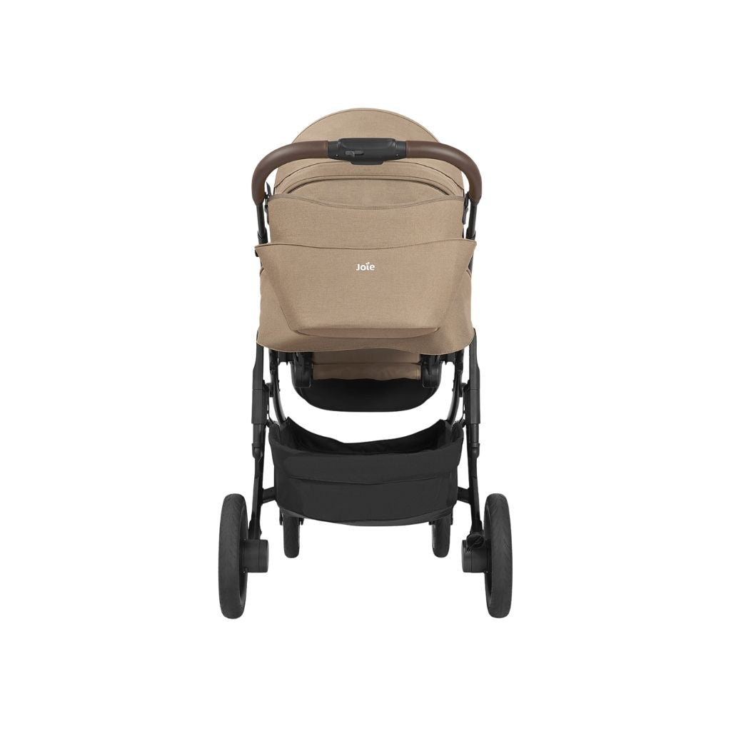 Joie Kinderwagen Elara Cashew + Adapters + Mommy Bag