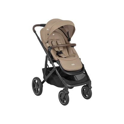 Joie Kinderwagen Elara Cashew + Adapters + Mommy Bag