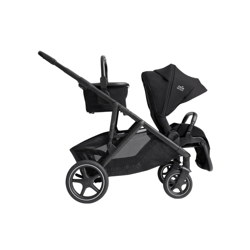 Joie Poussette Versiti + adaptateurs + panier Eclipse 