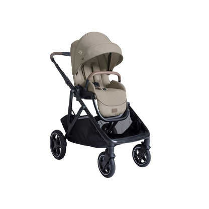 Joie Poussette Versiti + adaptateurs + panier Sandstone 