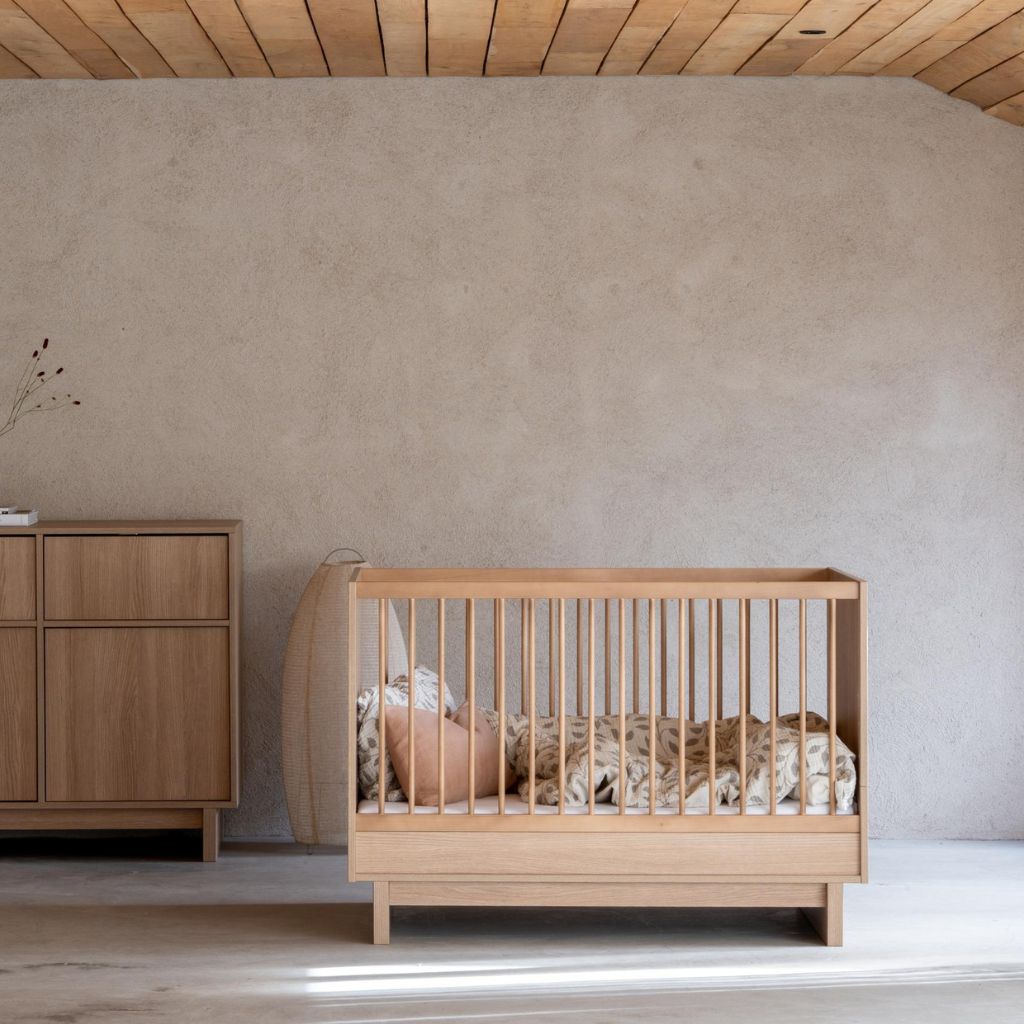 Quax Bed Kyo L 120 x B 70 cm Honey Ash