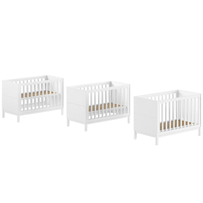 JAXX Babybed Eva White L 120 x B 60 cm