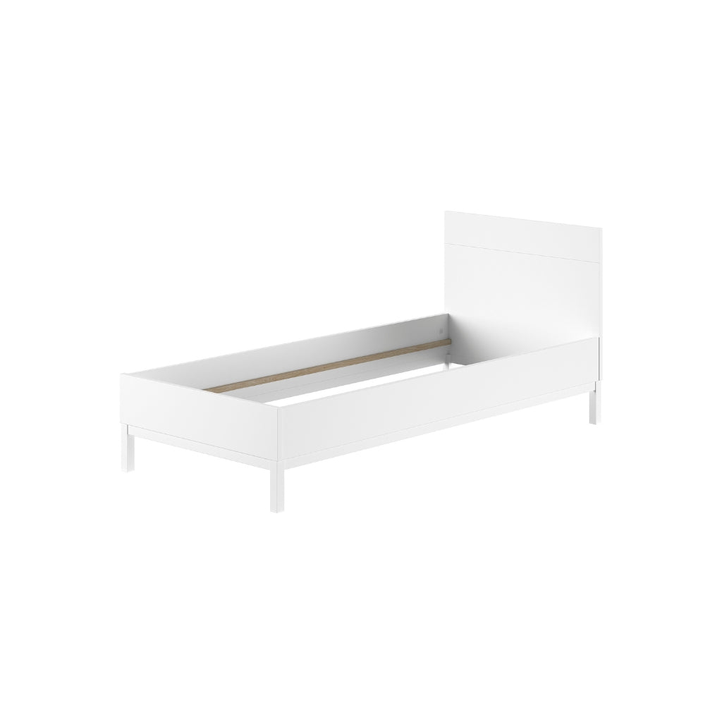 JAXX Lit une personne Eva White L 200 x Lg 90 cm