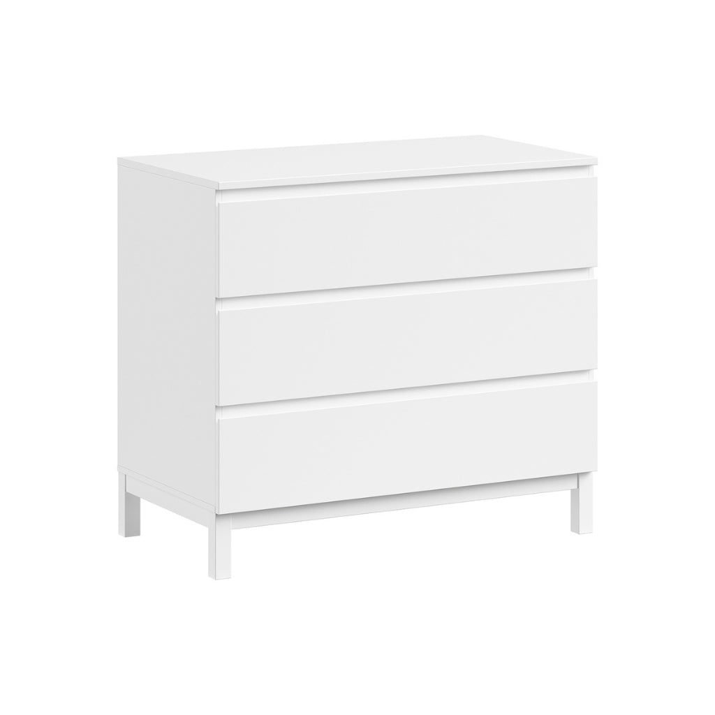 JAXX Commode 3 tiroirs Eva White