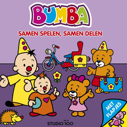 Bumba Kartonboek met Flapjes Groen – Samen Spelen, Samen Delen