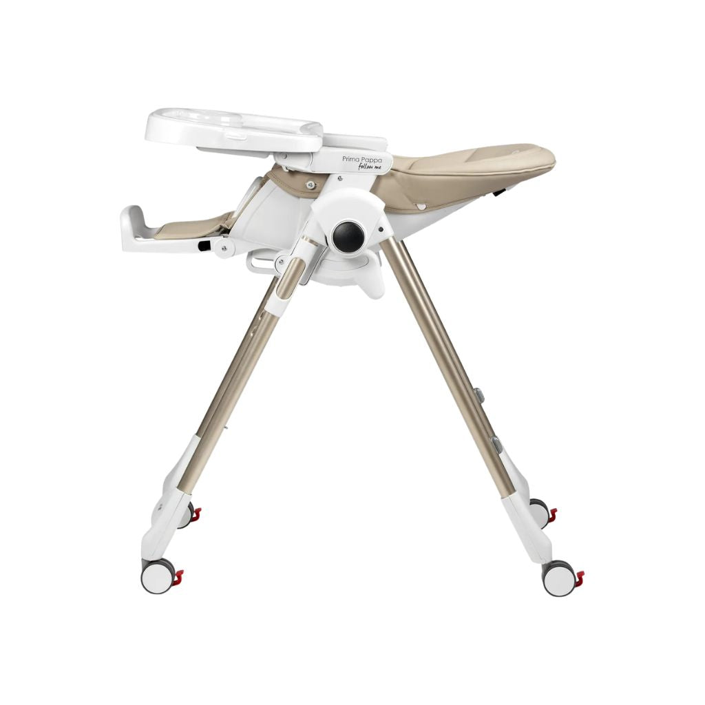 Peg Perego Eetstoel Prima Pappa Follow Me Beige