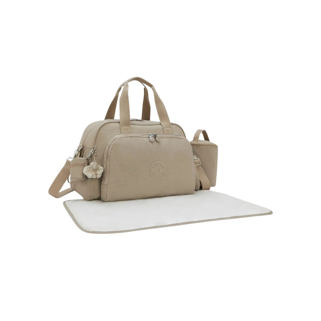 Kipling Sac à langer Camama Soft Taupe