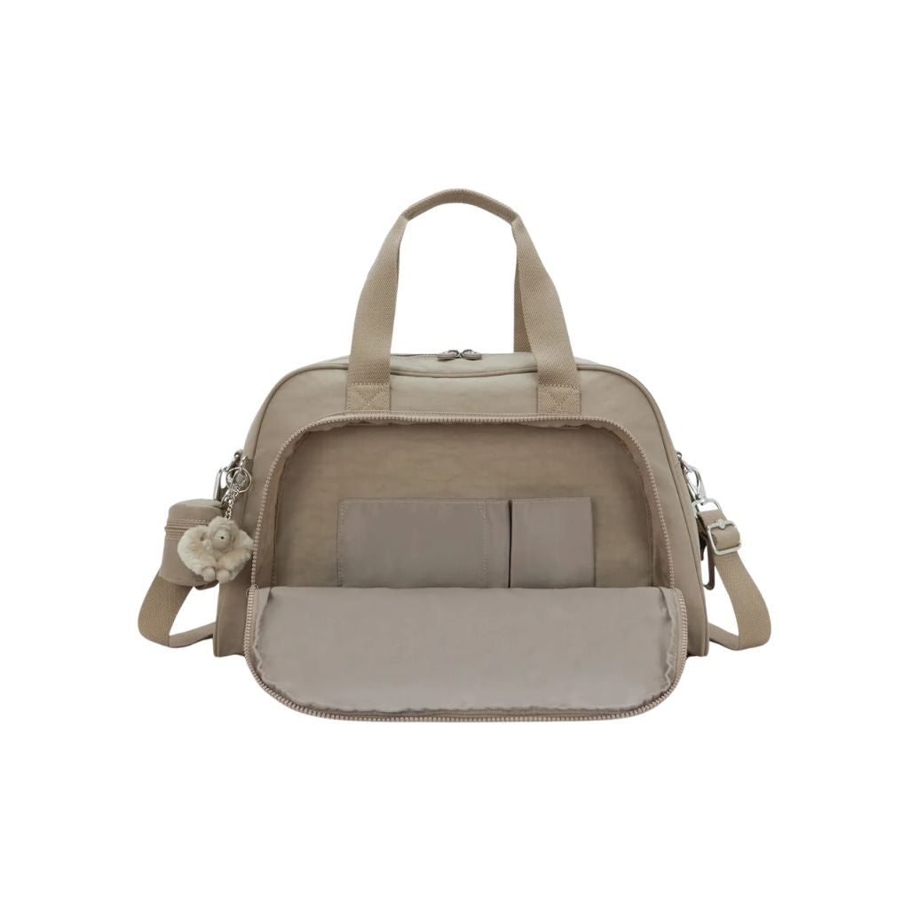 Kipling Sac à langer Camama Soft Taupe