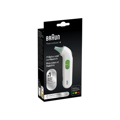 Braun Digitale Koortsthermometer ThermoScan 4 White