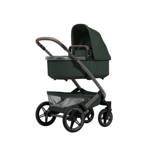 Joolz 2-en-1 Poussette Geo5 Forest Green + Nacelle Forest Green (Châssis Silver)