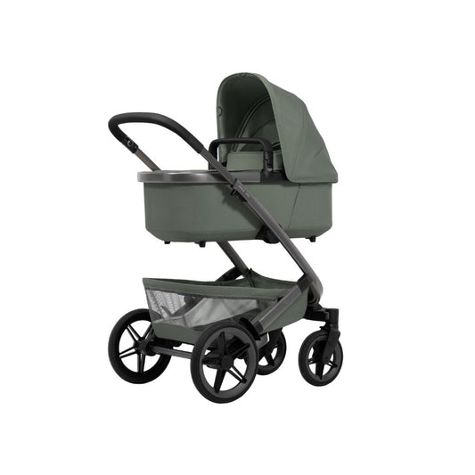 Joolz 2-en-1 Poussette Geo5 Sage Green + Nacelle Sage Green (Châssis Silver)